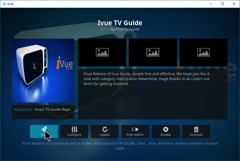 Guia de TV IVUE 2 Kodi Add-on: Instalação e Análise