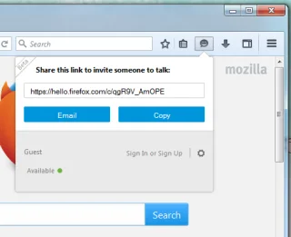 Cómo iniciar una conversación con Firefox Hola