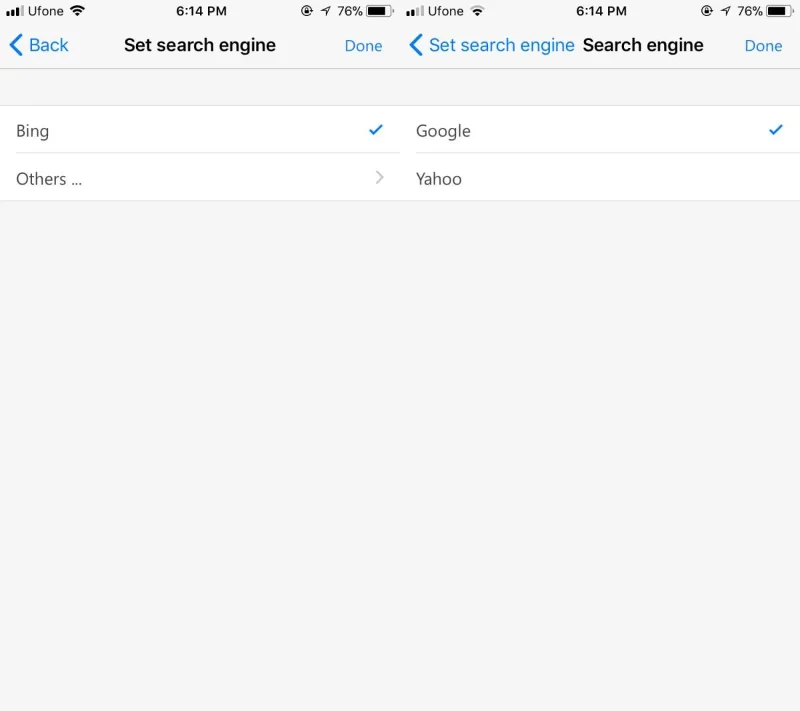 Prova pratica con Microsoft Edge per iOS e Android