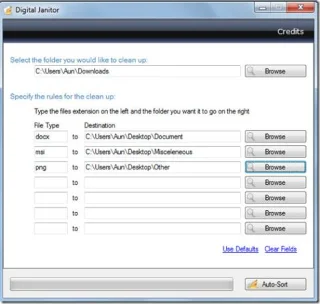Digital Janitor: Limpieza automática de carpetas de descarga mediante la clasificación de archivos