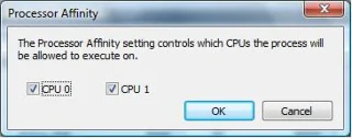 如何在 Windows 7、Vista、XP 中設定應用程式的處理器親和性