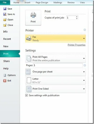Microsoft Office Publisher 2010: Ce este nou?