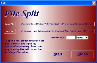 Dividir y fusionar archivos grandes con WinRar y HJSplit