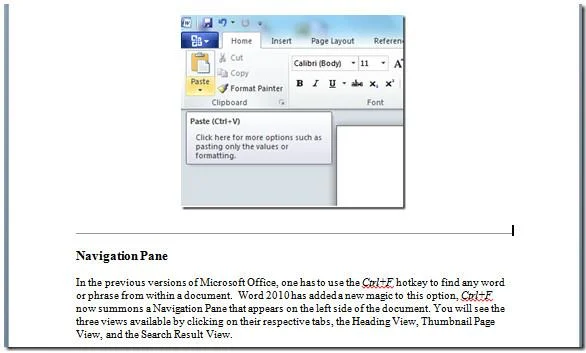 So fügen Sie schnell eine horizontale Linie in ein Word 2010-Dokument ein