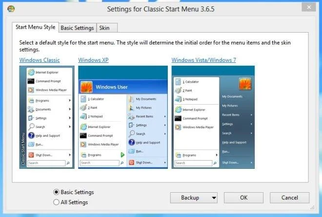 Cómo obtener el menú Inicio clásico y deshabilitar la pantalla de Inicio en tabletas con Windows RT
