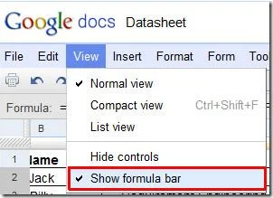 Формулы и функции Google Docs в электронных таблицах