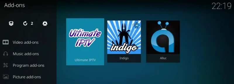 Ultimate IPTV на Kodi: как установить и краткий обзор
