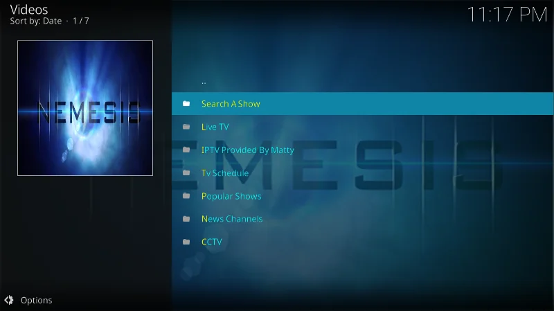 Componente aggiuntivo Nemesis Kodi: come installare Nemesis su Kodi