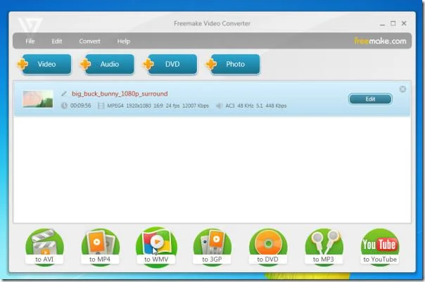 Convertidor de vídeo gratuito: un conversor de vídeo visualmente atractivo y avanzado