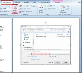 Beschriftungen und Querverweise in Word 2010 einfügen