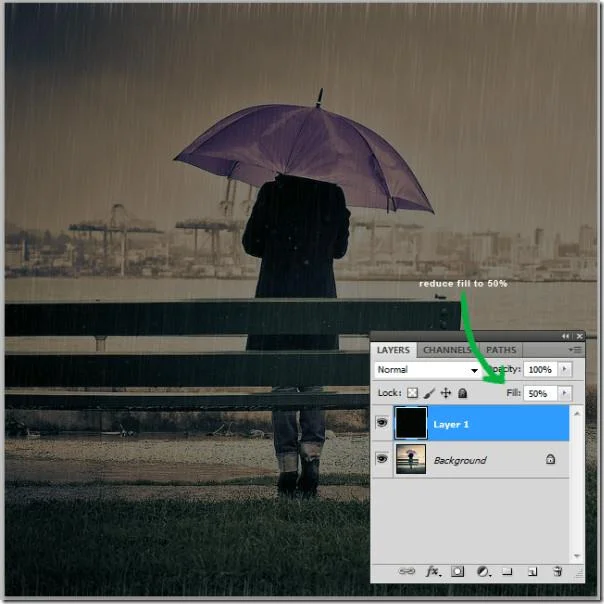 如何為圖片添加雨滴效果 [教學]