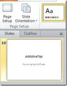 Tipps für PowerPoint 2010: Standard-Foliennummer ändern