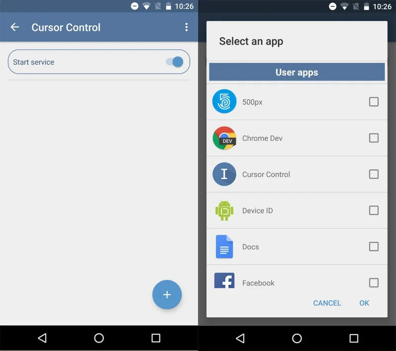 So steuern Sie den Caret-Cursor mit Lautstärketasten [Android]