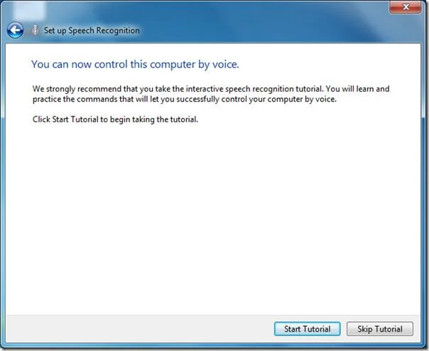 Используйте Windows 7 для замены отсутствующей функции распознавания речи Word 2010