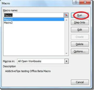 Makros in Office Excel 2010