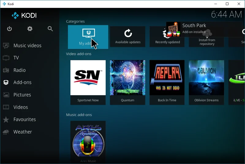 Дополнение South Park для Kodi: руководство по установке и обзор