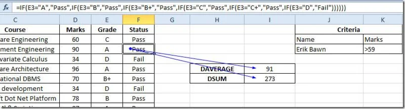 Excel 2010: Отслеживание прецедентов и зависимостей формул