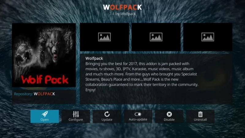 Wolfpack Kodi Add-on – So installieren Sie das Wolfpack Add-on und Repository