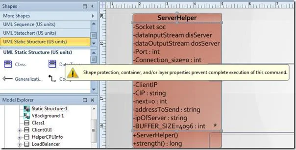 Schützen Sie Dokumente und Formen in Visio 2010