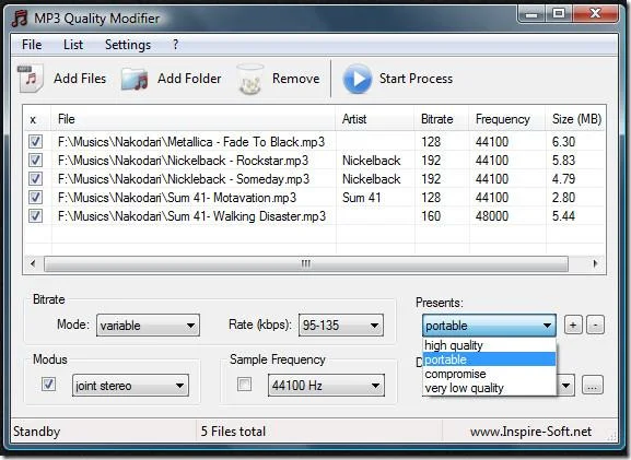 บีบอัดไฟล์เพลง Mp3 ได้อย่างรวดเร็วฟรี
