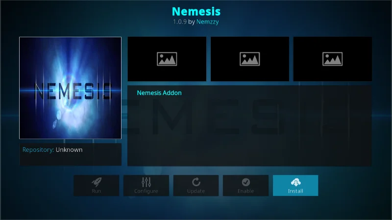 Componente aggiuntivo Nemesis Kodi: come installare Nemesis su Kodi