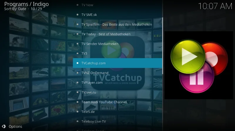 TVCatchup.com Kodi-Add-on: Sehen Sie britisches Fernsehen und alle wichtigen britischen Kanäle