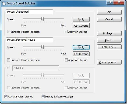 Cómo usar diferentes velocidades para el mouse externo y el panel táctil en una computadora portátil [Windows]