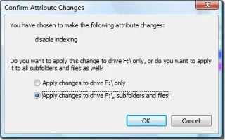 如何在 Windows 7 / Vista / XP 中關閉本機磁碟機的索引 如何在 Windows 7 / Vista / XP 中關閉本機磁碟機的索引