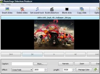 Crea una presentación de diapositivas con música y audio usando PhotoStage