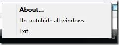 Ocultar automáticamente cualquier ventana activa con WinAutoHide