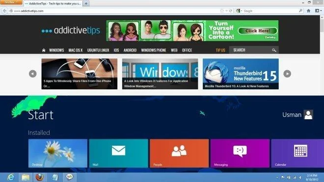 Ottieni una schermata iniziale di Windows 8 più snella che si apre sul desktop