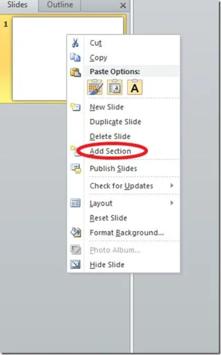 Organizza la tua presentazione con sezioni in PowerPoint 2010
