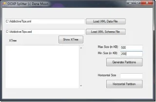 大きなXMLファイルを素早く分割する