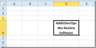 Excel 2010: So brechen Sie Text in Zellen um