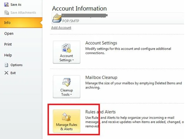 Outlook 2010: Behalten Sie die E-Mail-Kategorie des Absenders bei