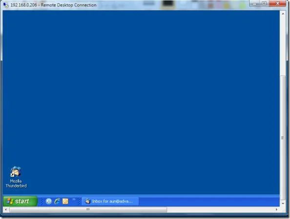 Utilizzo della connessione desktop remoto in Windows 7