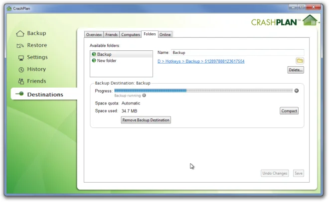 CrashPlan：將資料按計畫備份到本地、遠端和朋友的電腦