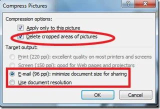 PowerPoint 2010: Bilder komprimieren, um die Größe der Präsentation zu reduzieren