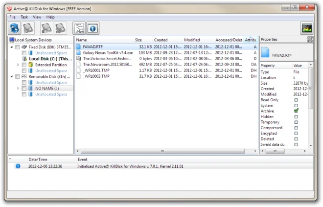 Borrado seguro de datos de varias unidades a la vez mediante Active KillDisk