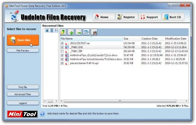 Recupera file da partizioni di dischi danneggiati e dischi CD/DVD