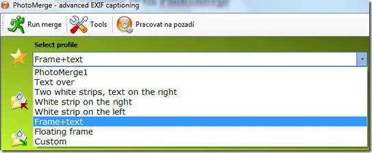 Inserisci facilmente testo in foto e immagini con PhotoMerge