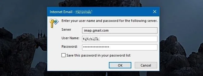 Cómo solucionar el bloqueo de inicio de sesión en Outlook por parte de Gmail