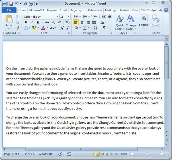 Automatisches Ausfüllen in Excel 2010 und Word 2010 (RAND-Funktion)