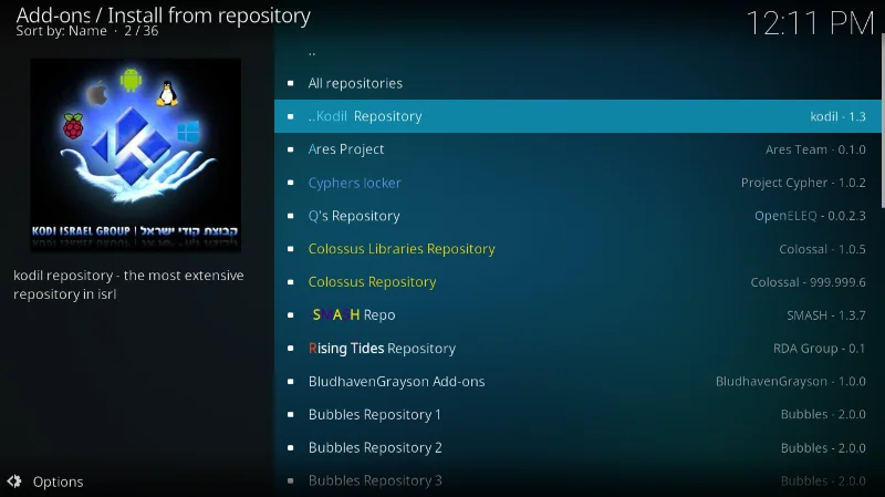 Дополнение CCloud TV для Kodi — установка и пошаговое руководство