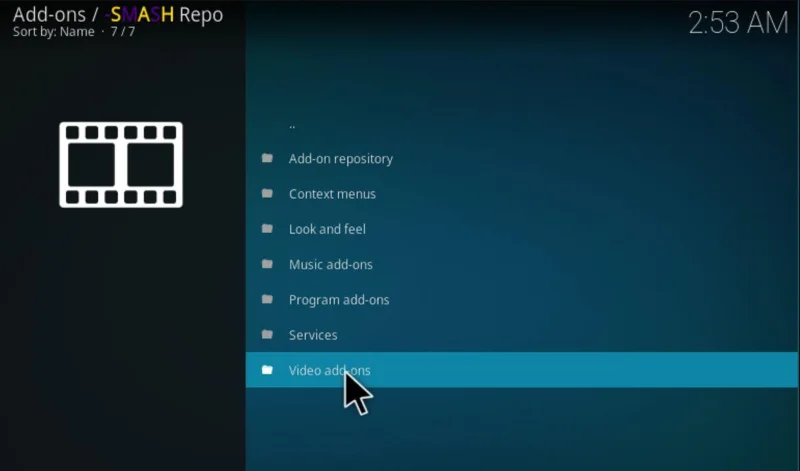 Kodi Smash Repository – So installieren Sie das Smash Repo für Kodi