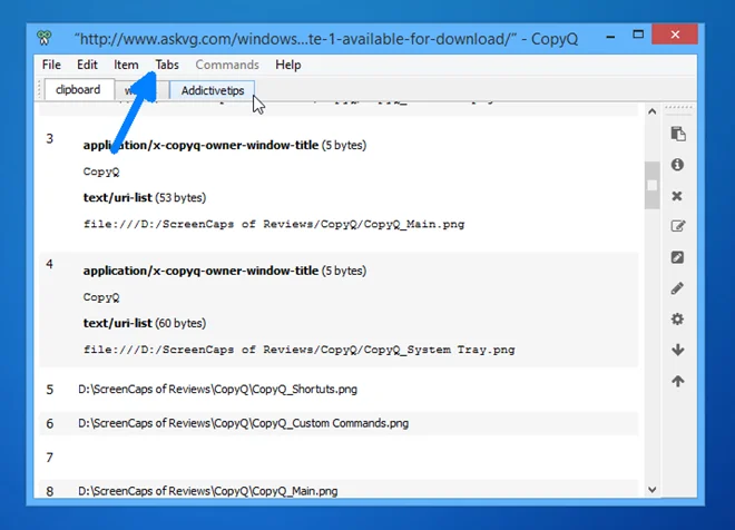 CopyQ: Gestor del portapapeles que guarda tu historial y admite scripts