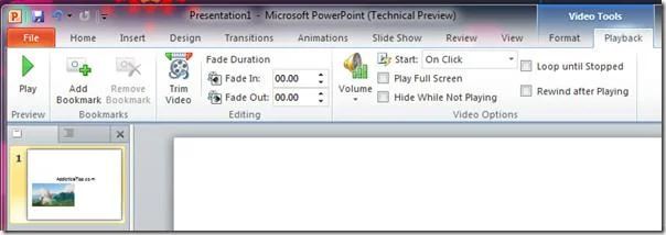 Office PowerPoint 2010-Tutorial: Videobearbeitung