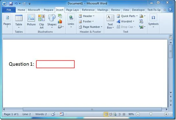 Fügen Sie mathematische Gleichungen mit dem Formel-Editor von Word 2010 hinzu