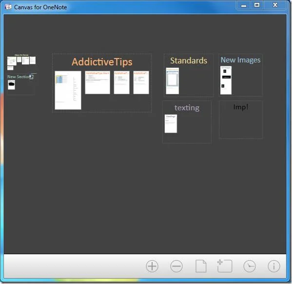 Надстройка Canvas для OneNote 2007 и 2010