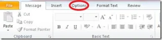 Outlook 2010: Option „Blind Carbon Copy (BCC)“ aktivieren